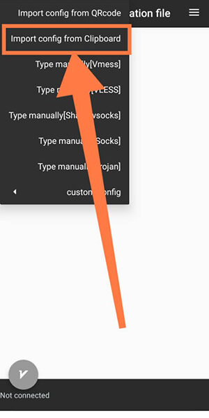 نصب V2Ray روی گوشی